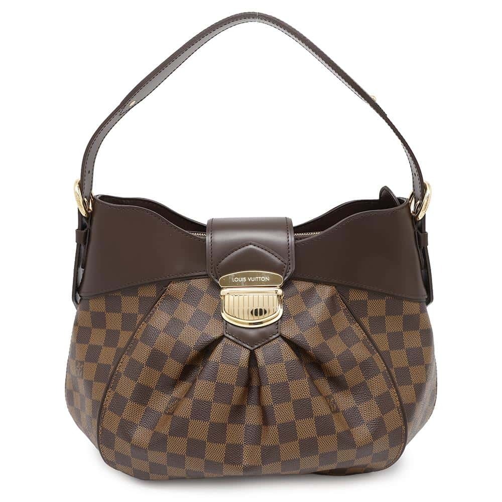 Louis Vuitton Damier Ebene Brown Sistina Handbag Bag
